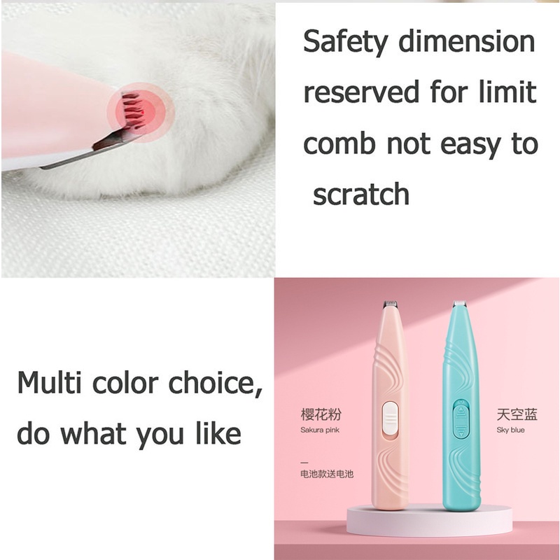Bộ tông đơ cắt lông cho thú cưng