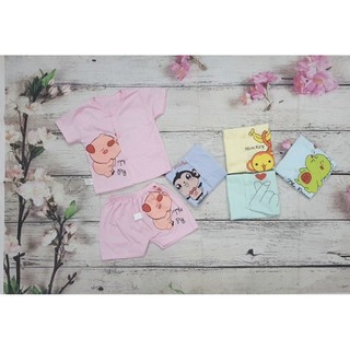 Combo 10 bộ đồ cotton cho bé trai/bé gái