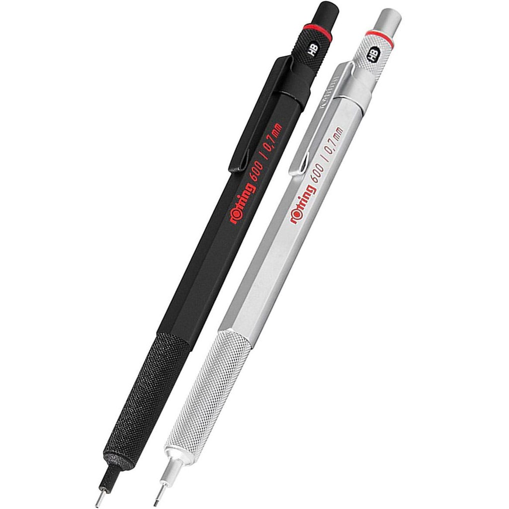 Bút chì bấm cơ học cao cấp, để vẽ phác thảo Rotring 600 Mechanical Pencil