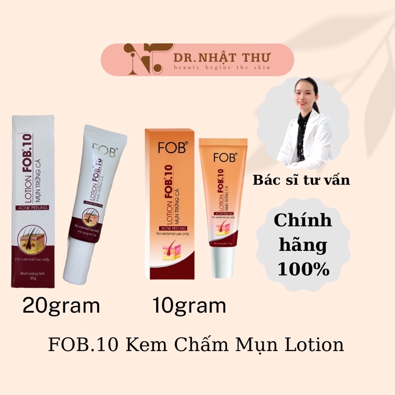 ✅ FOB .10 Kem chấm mụn Lotion