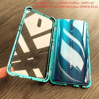 Ốp Lưng Kính Hai Mặt Cho OPPO K3 OPPO K5 OPPO X2 OPPOF9 OPPOR11 OPPOR R11S