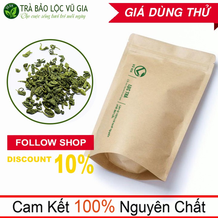 Lục Trà Nguyên Chất Bảo Lộc Vũ Gia (50g/túi)