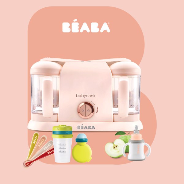 Máy Hấp Xay Đôi Béaba Babycook Plus (CHÍNH HÃNG) CHO BÉ (115236)