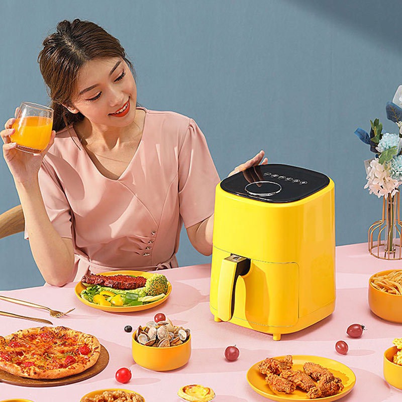 NỒI CHIÊN KHÔNG DẦU YANGZI 4 LÍT CÔNG SUẤT 1200W- Nồi điện tử thông minh Cơ/Cảm ứng YANGZI