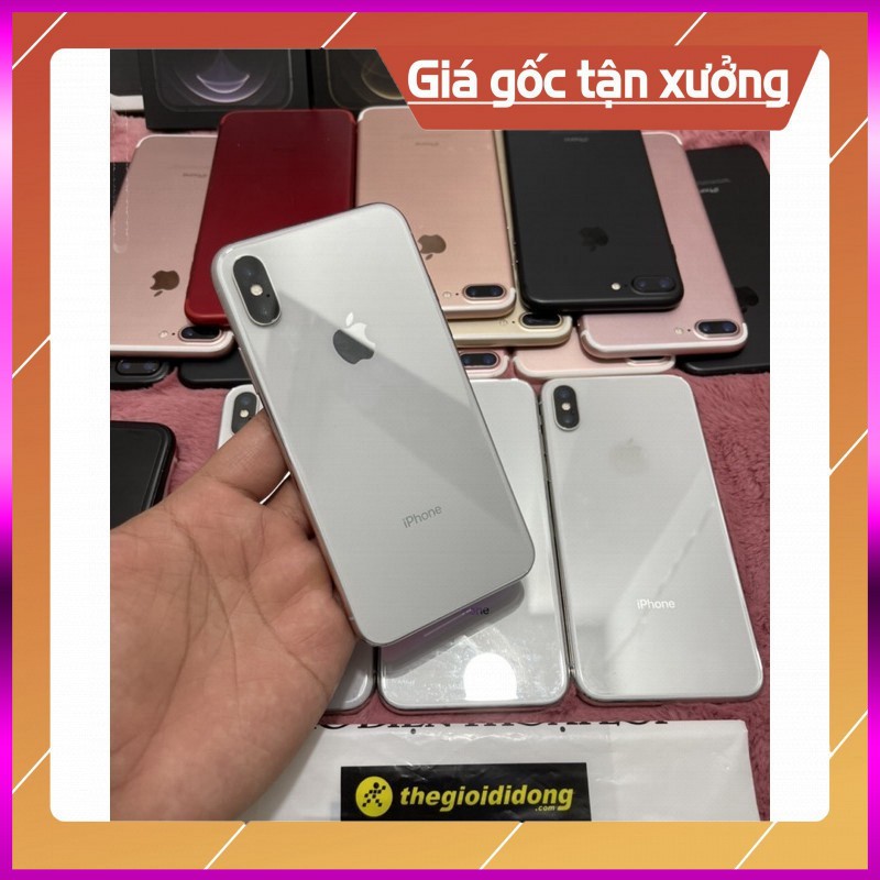 ttdĐiện Thoại iPhone X 64G Màu Trắng Bản Quốc Tế Nguyên Zin Có Face ID Đủ Chức Năng Giá Tốtstd