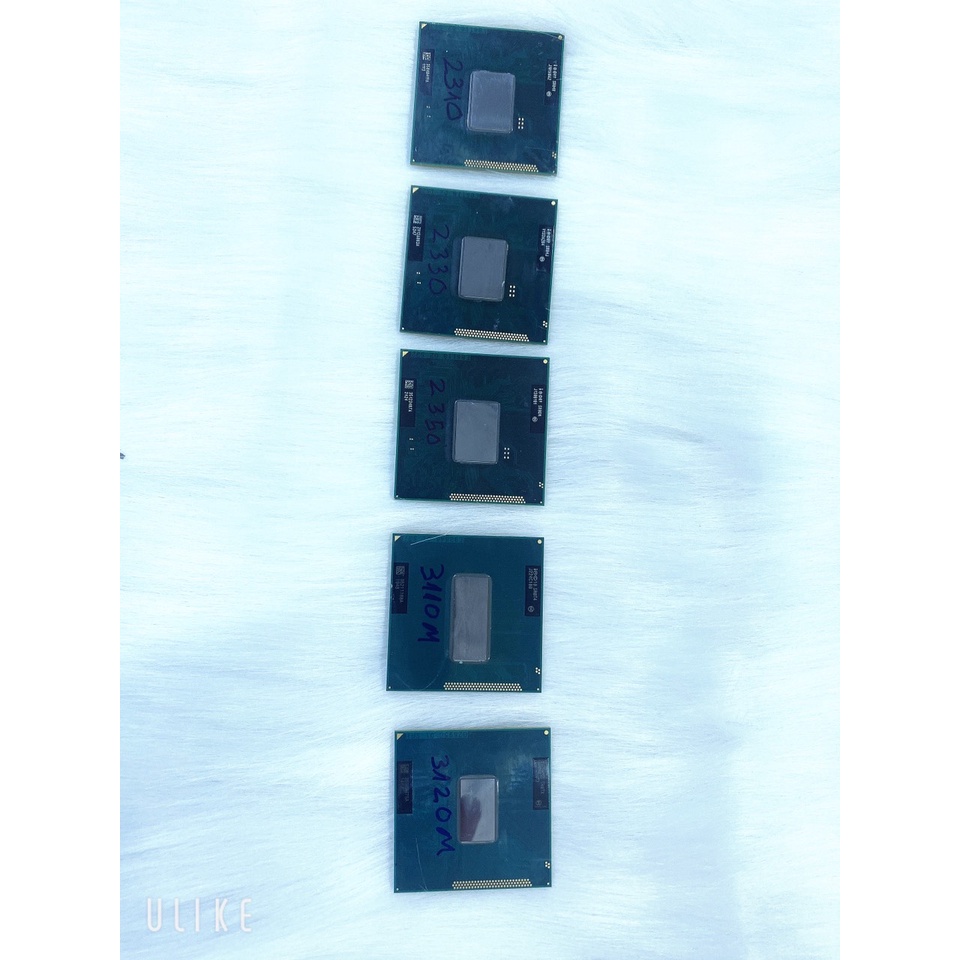 Bộ Xử Lí CPU Core I3 Thế Hệ 1/2/3/ Tháo Máy Laptop Chính Hãng -