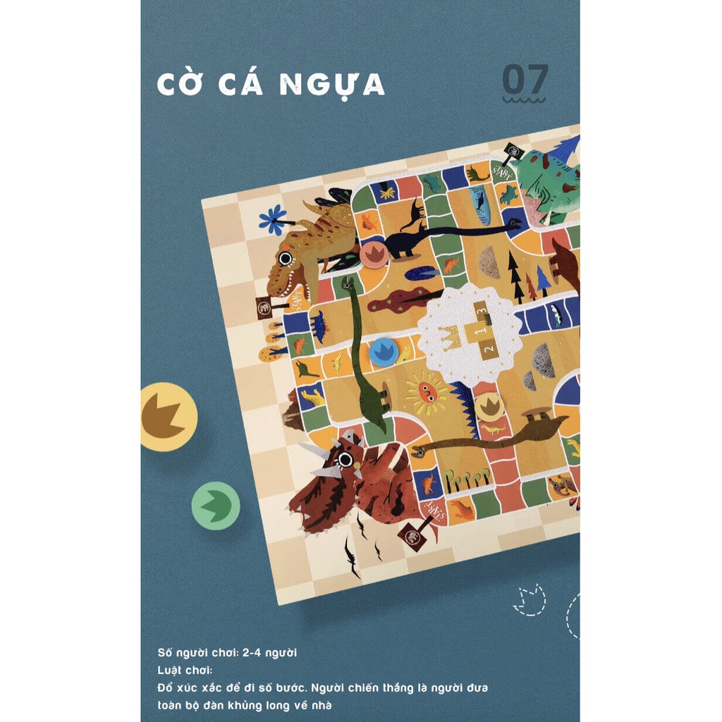 Trọn bộ cờ 15 trong 1 Kisy Neoland