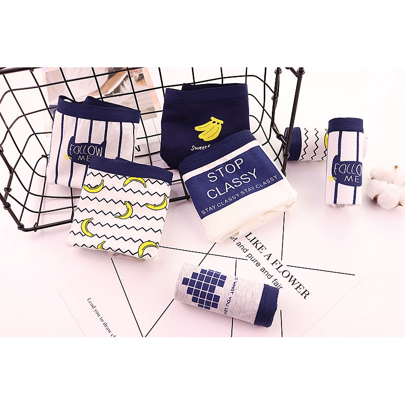 Quần Lót Nữ Cotton Hình Trái Cây Xuất Hàn ( QL : 031 ) Hàng Loại đẹp. | BigBuy360 - bigbuy360.vn