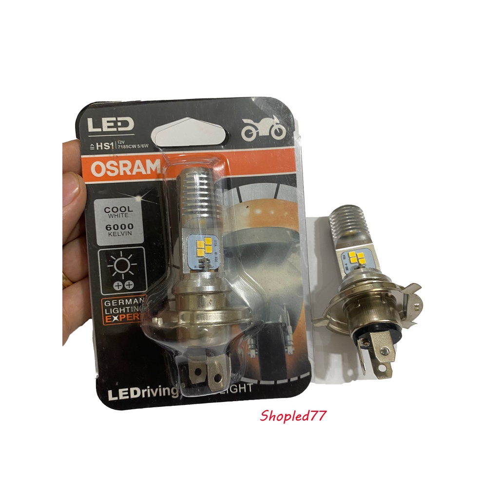 Đèn Led Pha Osram Chân H4 - Bảo Hành 1 Năm