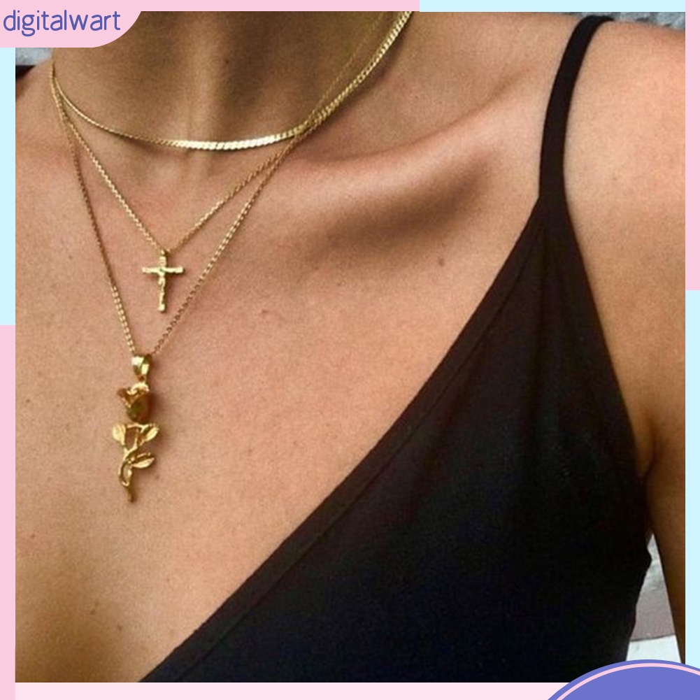 Vòng Cổ Choker Nhiều Lớp Thời Trang Boho Cho Nữ