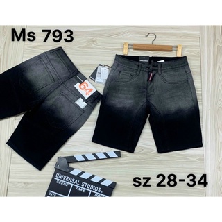 Quần jeans short nam cao cấp co giãn