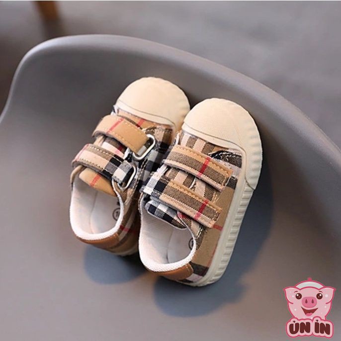 Giày thể thao tập đi cho bé - Giày cho bé trai bé gái có quai dán siêu xinh đế mềm nhẹ phong cách Hàn Quốc M2130