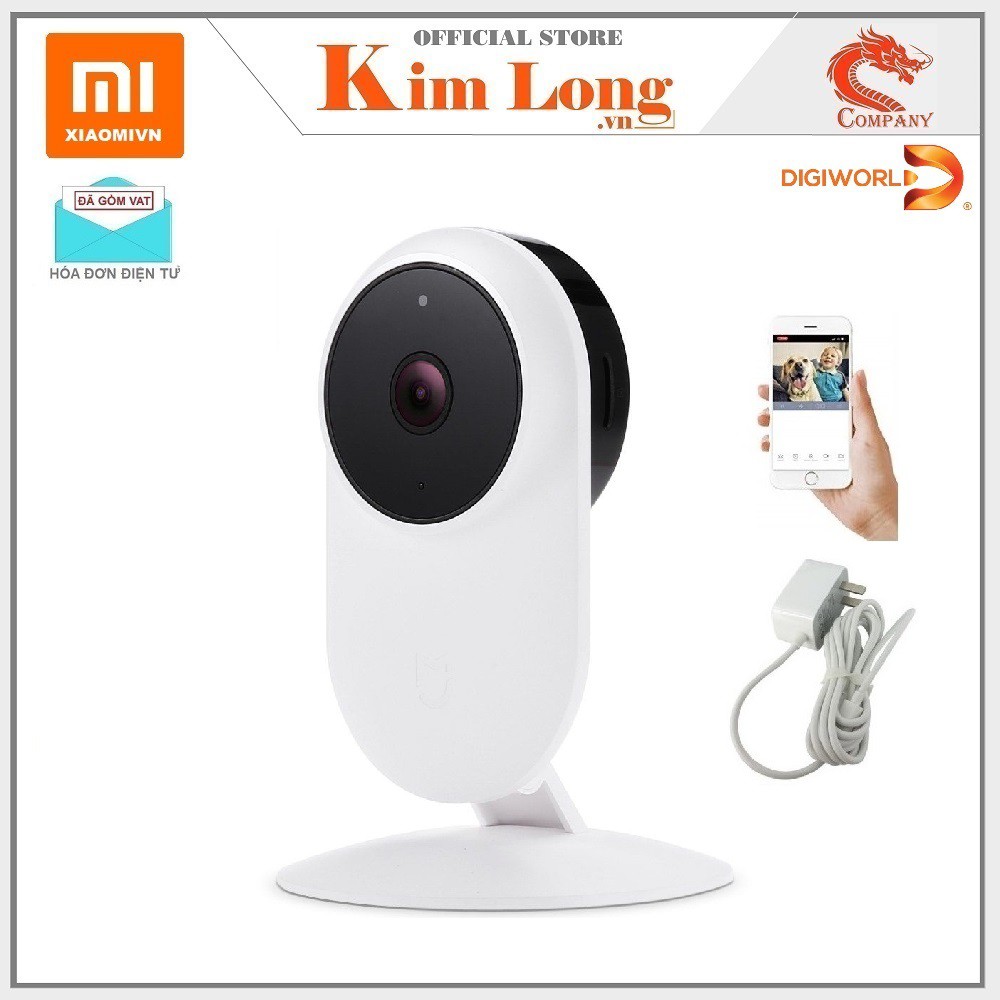 Camera quan sát Xiaomi 1080P MI HOME SECURITY Bản Quốc Tế - Chính hãng Digiworld