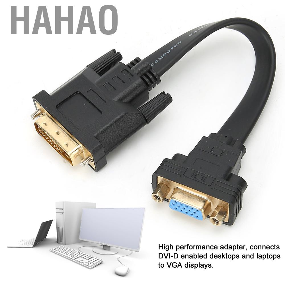 Bộ Chuyển Đổi Video Dvi D Dual Link 24 + 1 Male Sang Vga Female