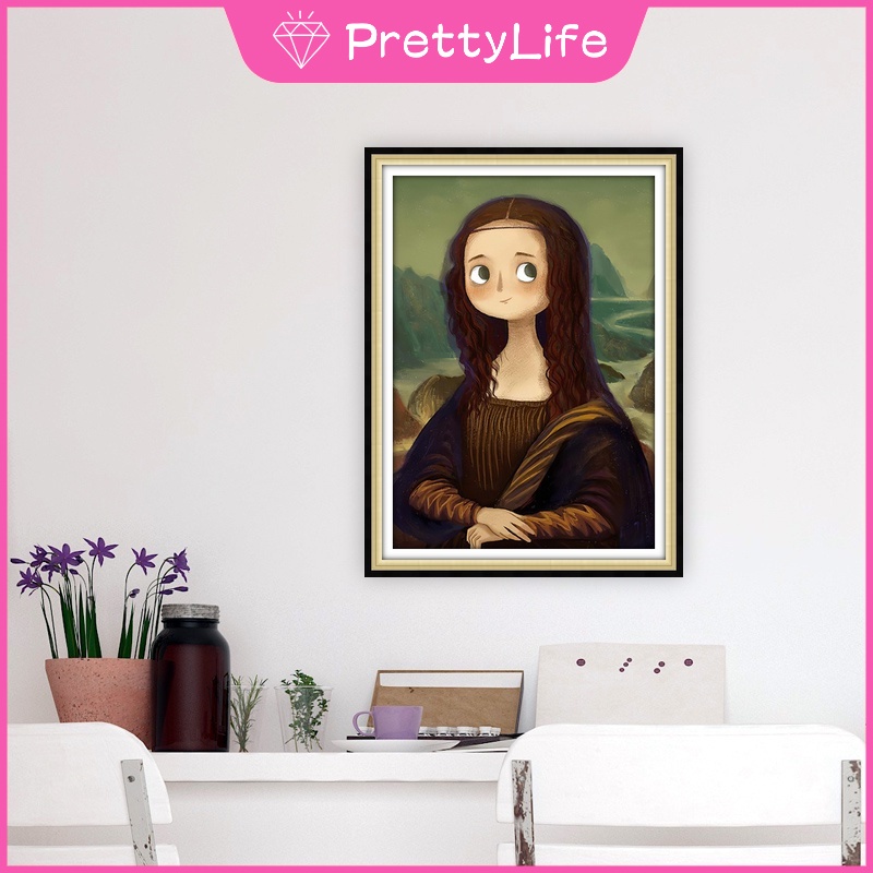 Bộ Tranh Đính Đá 5D Tự Làm 30x40cm Hình Thế Giới Nổi Tiếng