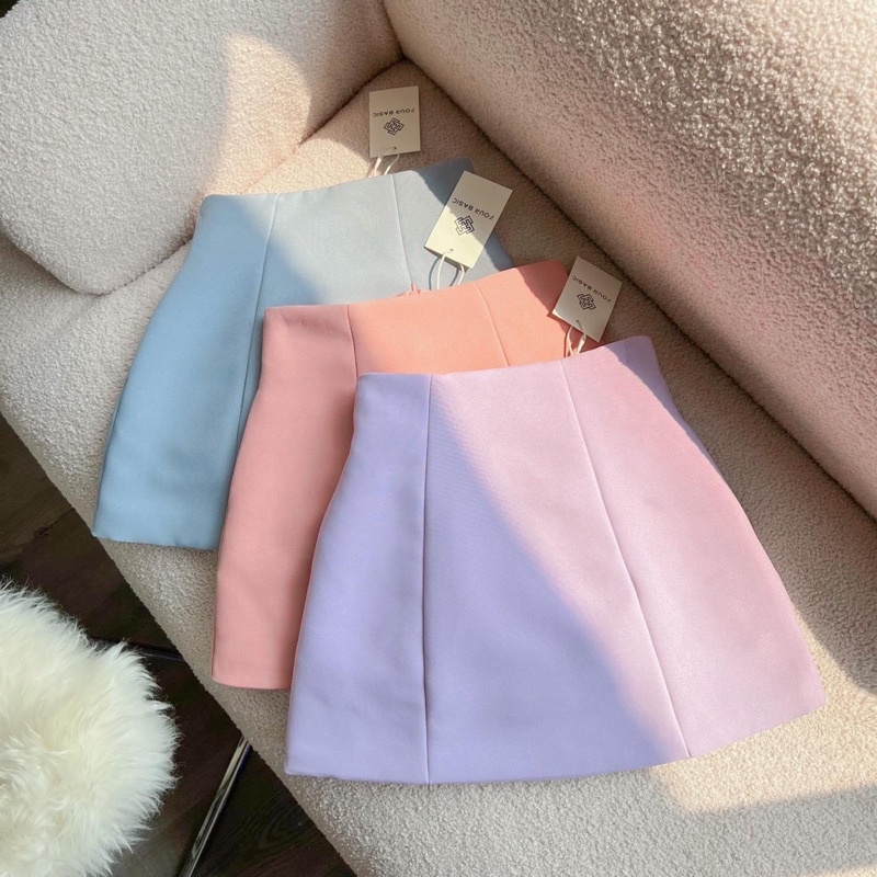 Chân Váy Cạp Cao Tôn Dáng nữ m916