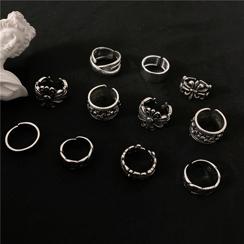 Nhẫn ins thiết kế đơn giản thời trang dành cho nam và nữ