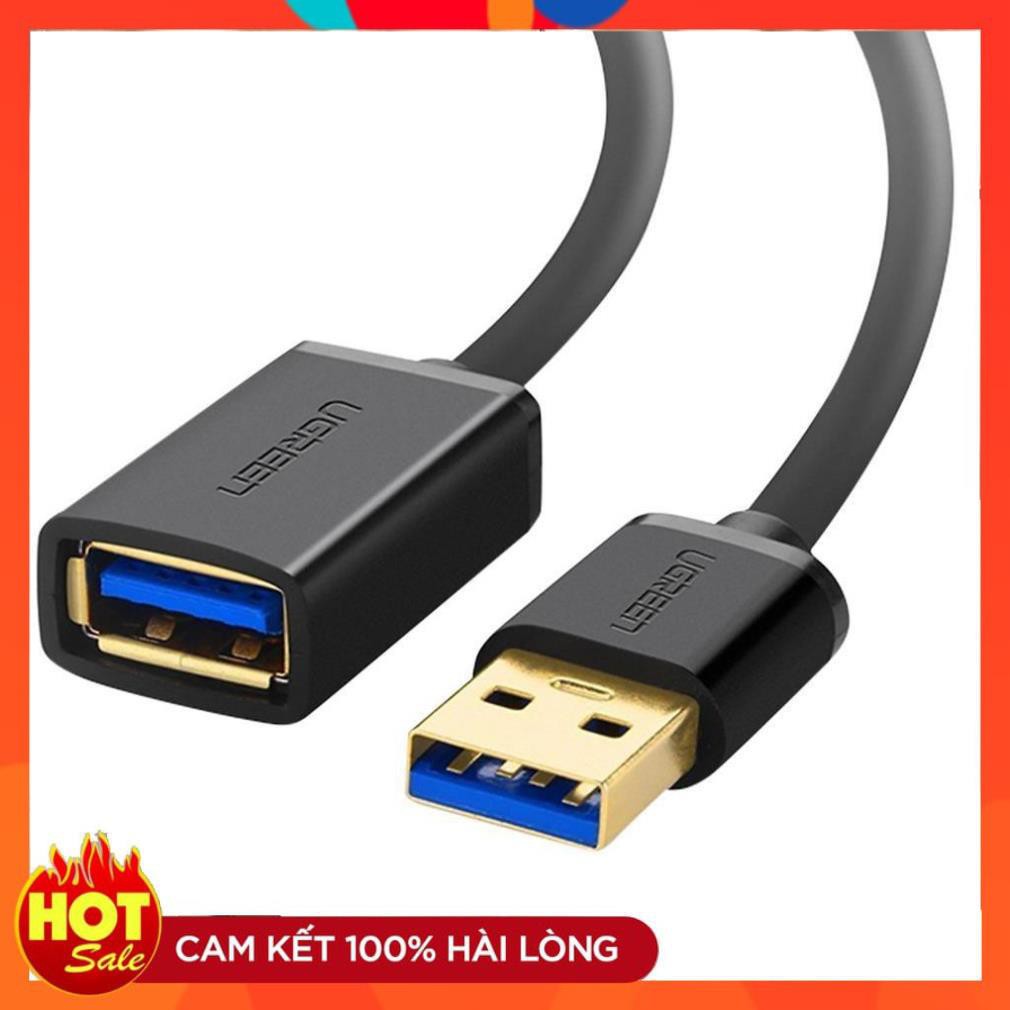 [Chính Hãng] Dây nối dài USB 3.0 dài 0.5m UGREEN 30125- Hàng chính hãng bảo hành 18 tháng