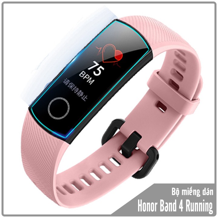 Bộ 02 miếng dán màn hình Honor Band 4 Running Mijobs trong suốt