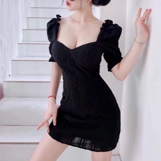 ĐẦM HỒNG CÚP TAY PHỒNG