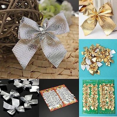 12 Nơ Treo Trang Trí Cây Thông Giáng Sinh Trang Trí Nội Thất
