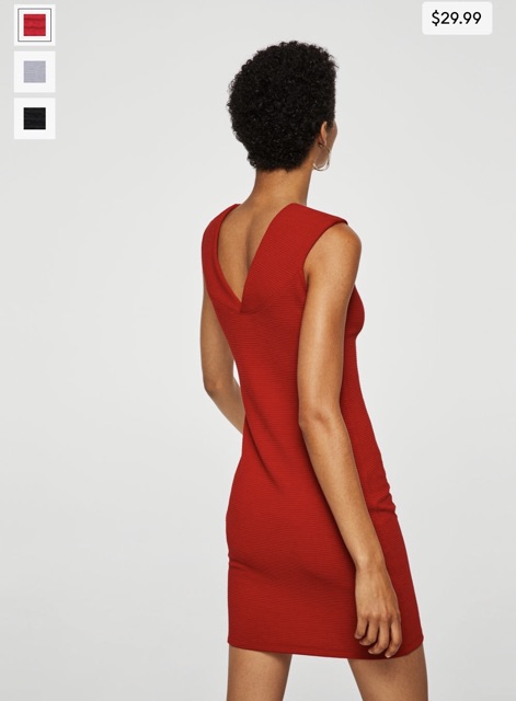 ĐẦM CỔ V BODY ĐẦM MANGO XUẤT XỊN | BigBuy360 - bigbuy360.vn