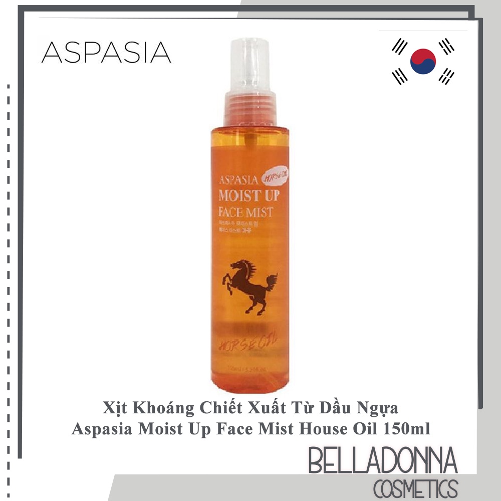 [4 Loại] Xịt Khoáng Aspasia Moist Up Face Mist 150ml