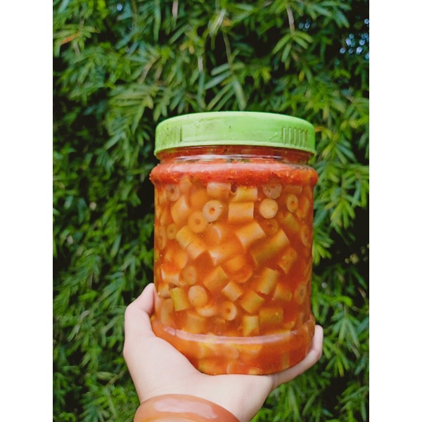 Măng trúc Yên Bái ngâm muối ớt hộp 1kg