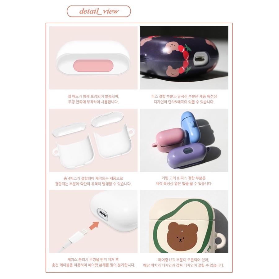 Korean earphone case Compatible for Airpods 3 Case  Korea  MoMoCase