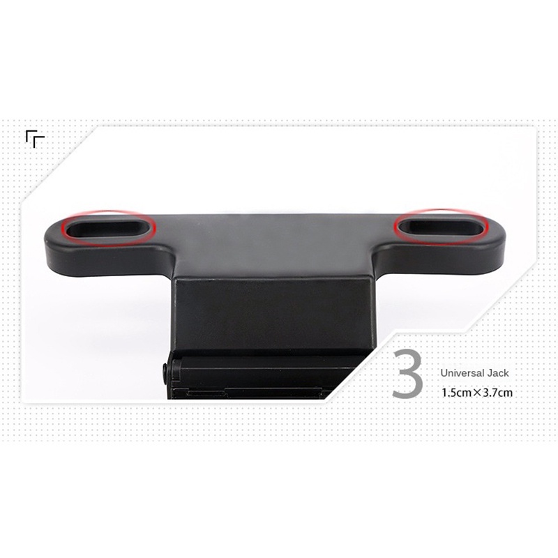 Giá Đỡ Chai Nước/Thức Ăn/Máy Tính Bảng Gấp Gọn Gắn Phía Sau Ghế Xe Hơi