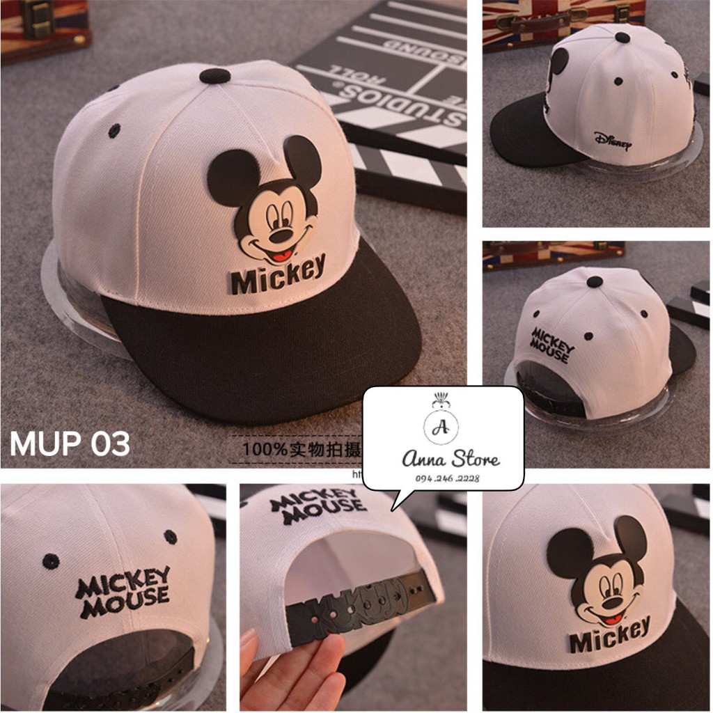 MUP 03 :  Mũ lưỡi trai cho bé 2-5t ( 48 - 52cm )