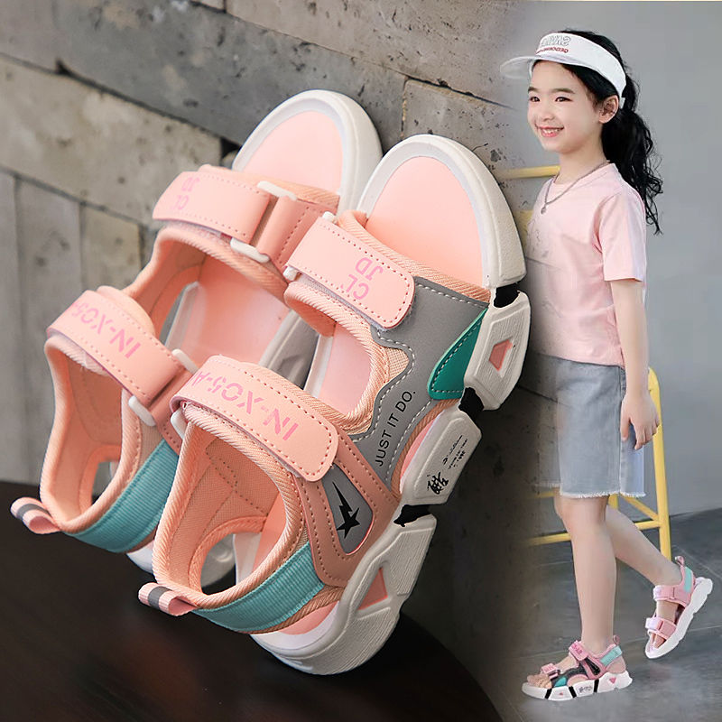 Cậu bé sandals cô gái mới giày học sinh giày thể thao hàn quốc dép mềm PAPAYA0041