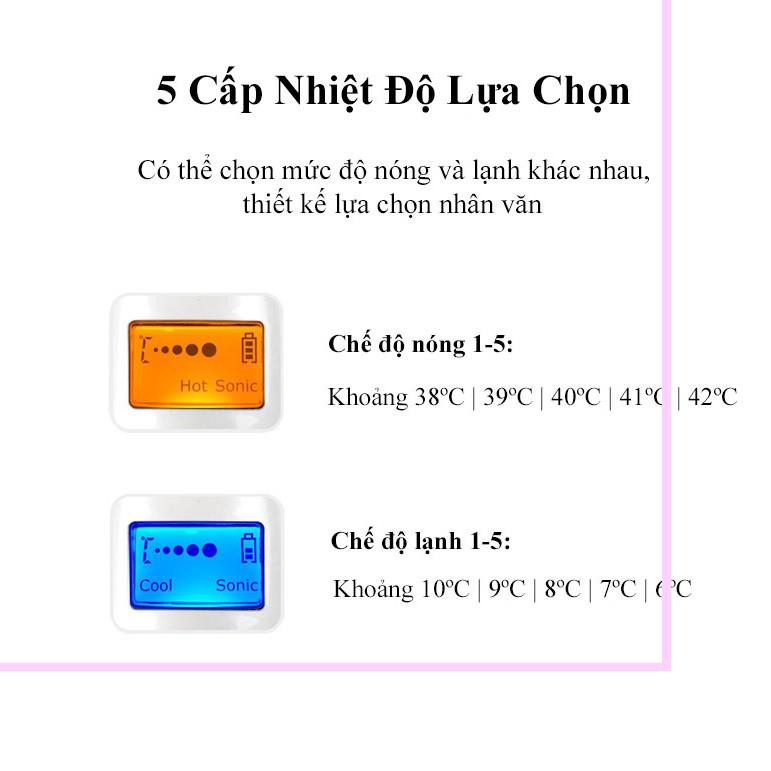 Máy Massage Mặt Làm Đẹp Da Photon Nóng Và Lạnh Rửa Sạch Sâu Thu Nhỏ Lỗ Chân Lông Tăng Cường Hấp Thụ Chất-Beauty Top Spot | BigBuy360 - bigbuy360.vn
