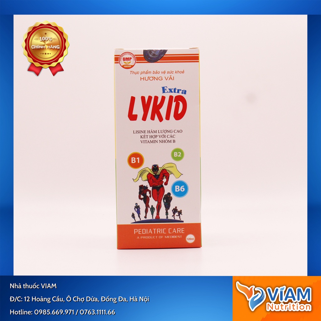 Hỗ trợ tăng cường chuyển hóa - Lykid Extra