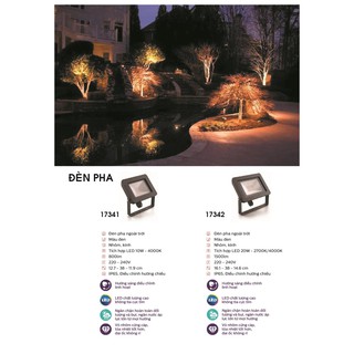 Đèn LED Pha Philips 17341