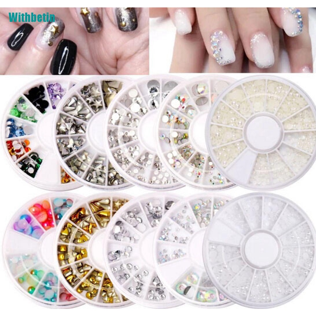 Đá Đính Móng Tay 3d Lấp Lánh Diy
