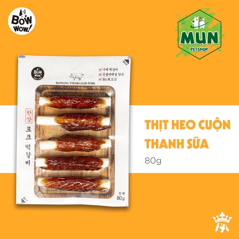 Thịt gà cuộn thanh sữa - thịt heo cuộn thanh sữa - thịt vịt cuộn thanh sữa