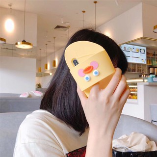 Dễ Thương Ốp Điện Thoại Hình Dép Lê Hình Chú Vịt Hoạt Hình Đáng Yêu Cho Iphone7 8plus Xsmax