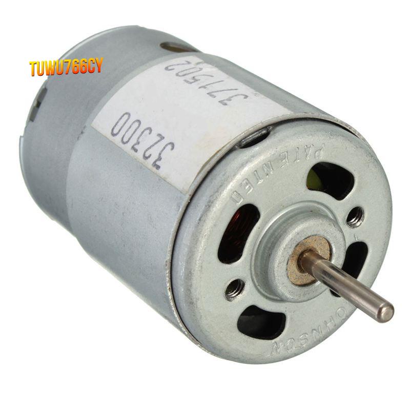 Mô-men Xoắn Lớn Dc3-12V JOHN-SON380 Tốc Độ Cao 2.3mm