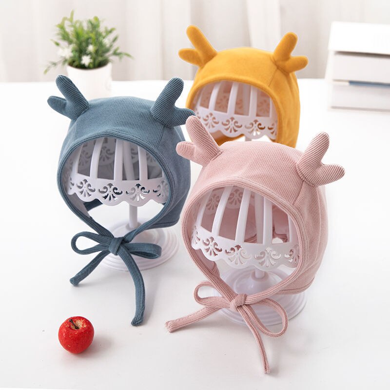 Nón Beanie Có Tai Hoạt Hình Dễ Thương Cho Bé