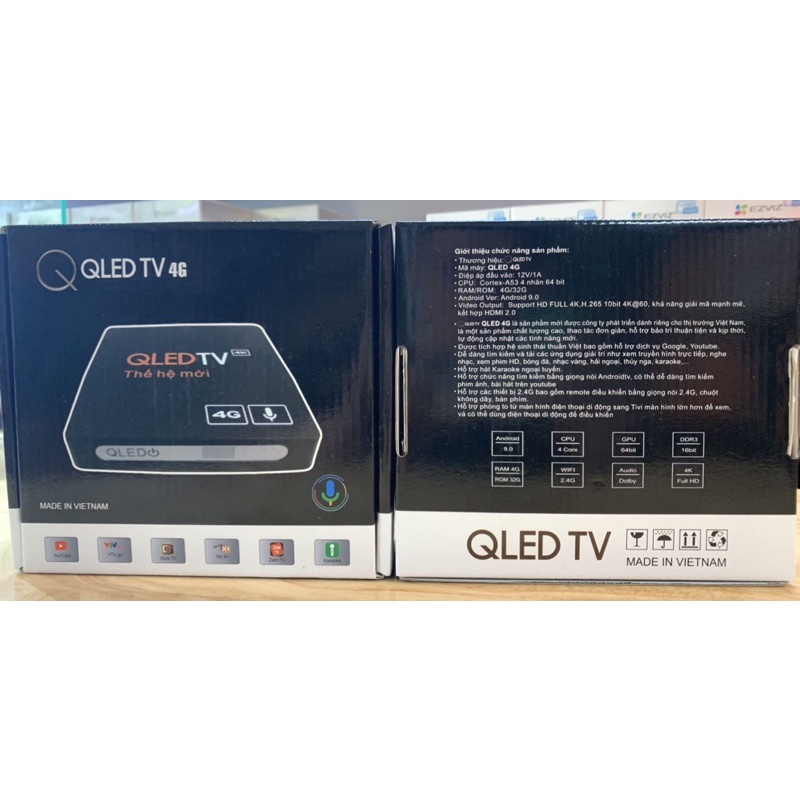 Tivi box Qled 2gb 4gb