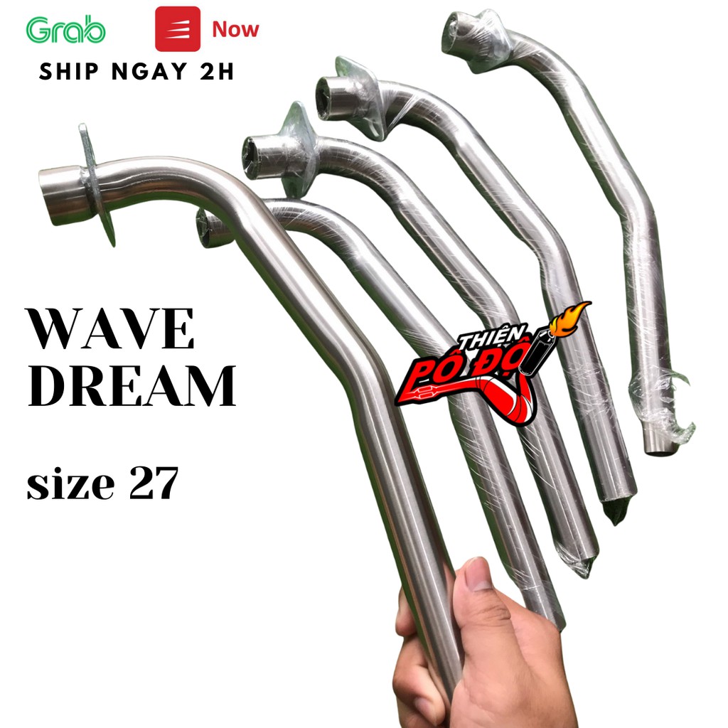 [Mã giảm giá 50% tối đa 25k THIENSHIP ] CỔ PÔ INOX 304 GẮN PÔ ZIN Wave Dream size 27