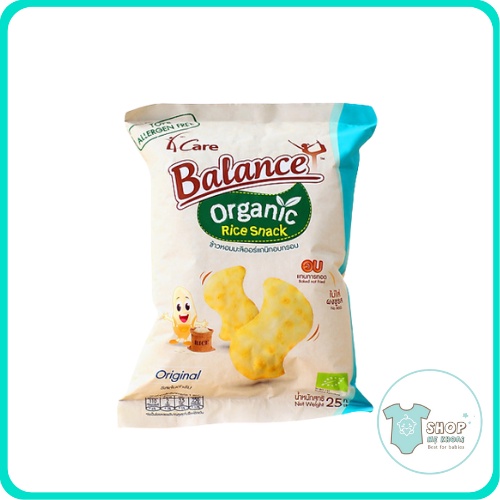 Bánh Snack Gạo Hữu Cơ 4Care Balance 25g