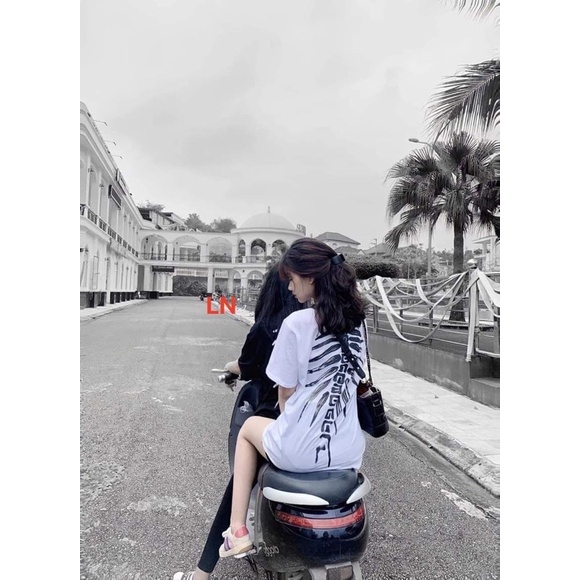 Áo phông vòng cổ xương cá LN11