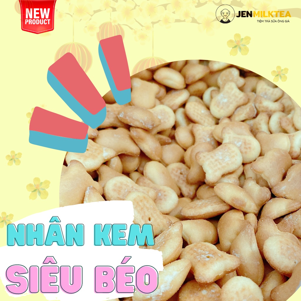 1KG BÁNH GẤU NHÂN KEM THIÊN HỒNG - Date Mới