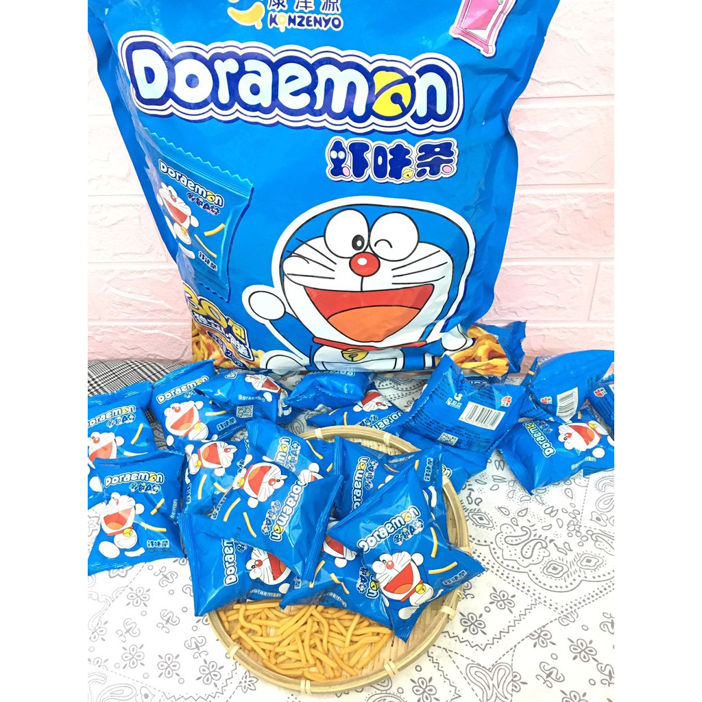 Snack khổng lồ Doraemon 270g -30 gói Hot Tik Tok