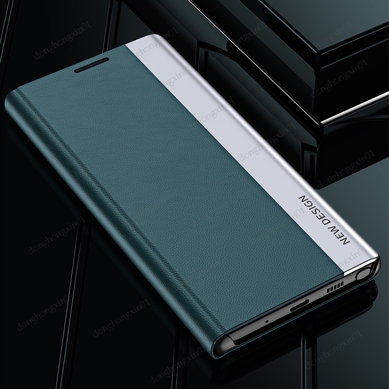 Ốp Điện Thoại Da Nắp Gập Từ Tính Thông Minh Cho Xiaomi 11T 12 POCO X4 Pro M4 Pro F4 GT X3 NFC M3 FIND X5 Redmi Note 11 K40