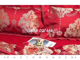 Gấm lụa hoàng gia 4 món hàng chuẩn loại 1