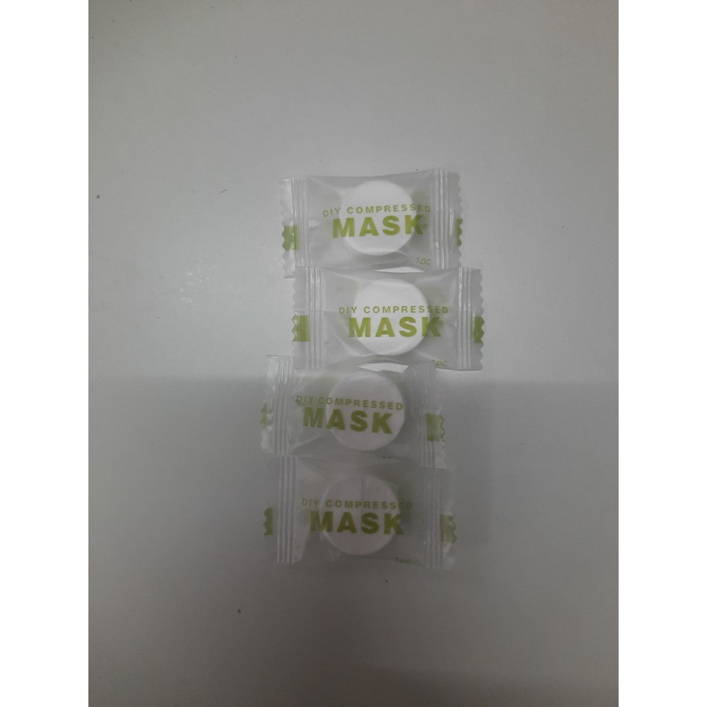 Mặt nạ nén dạng viên kẹo Lotion mask thương hiệu SILK TOUCH tiện dụng