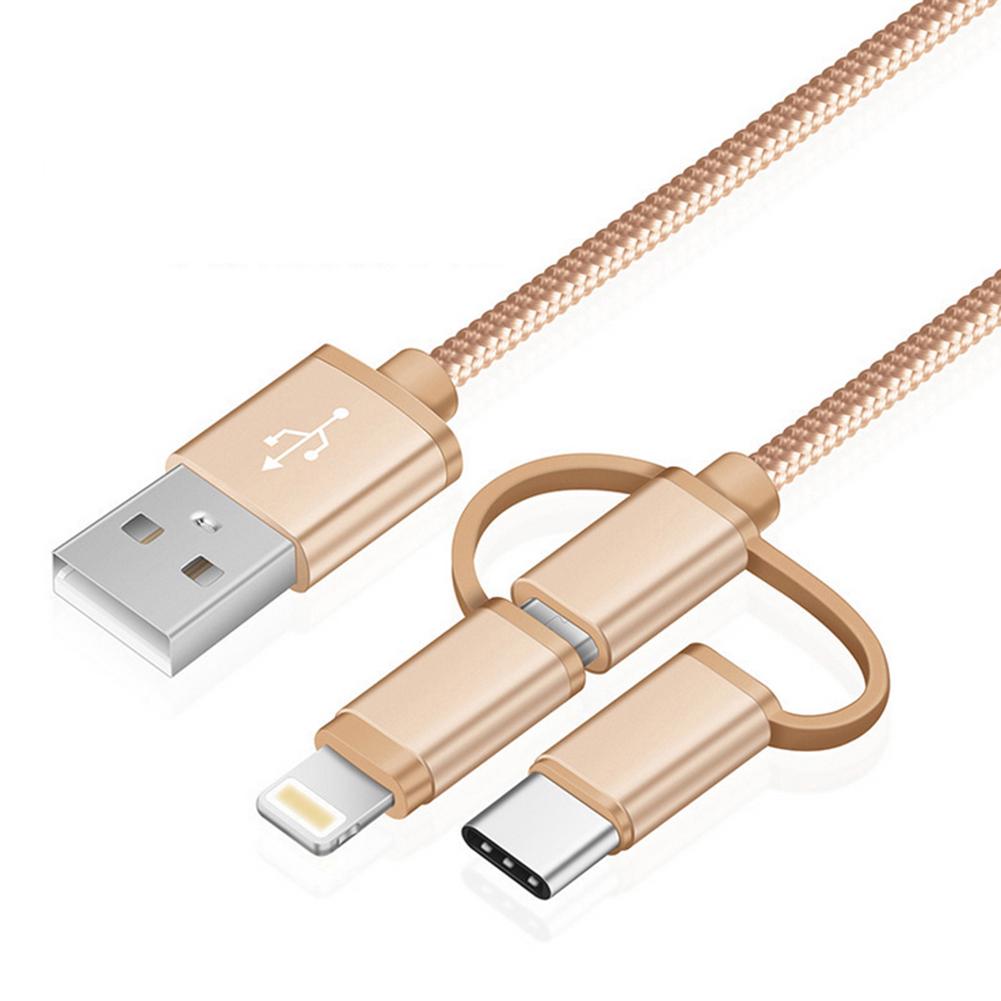 [✩On Sale!] Fast charging three-in-one data cable